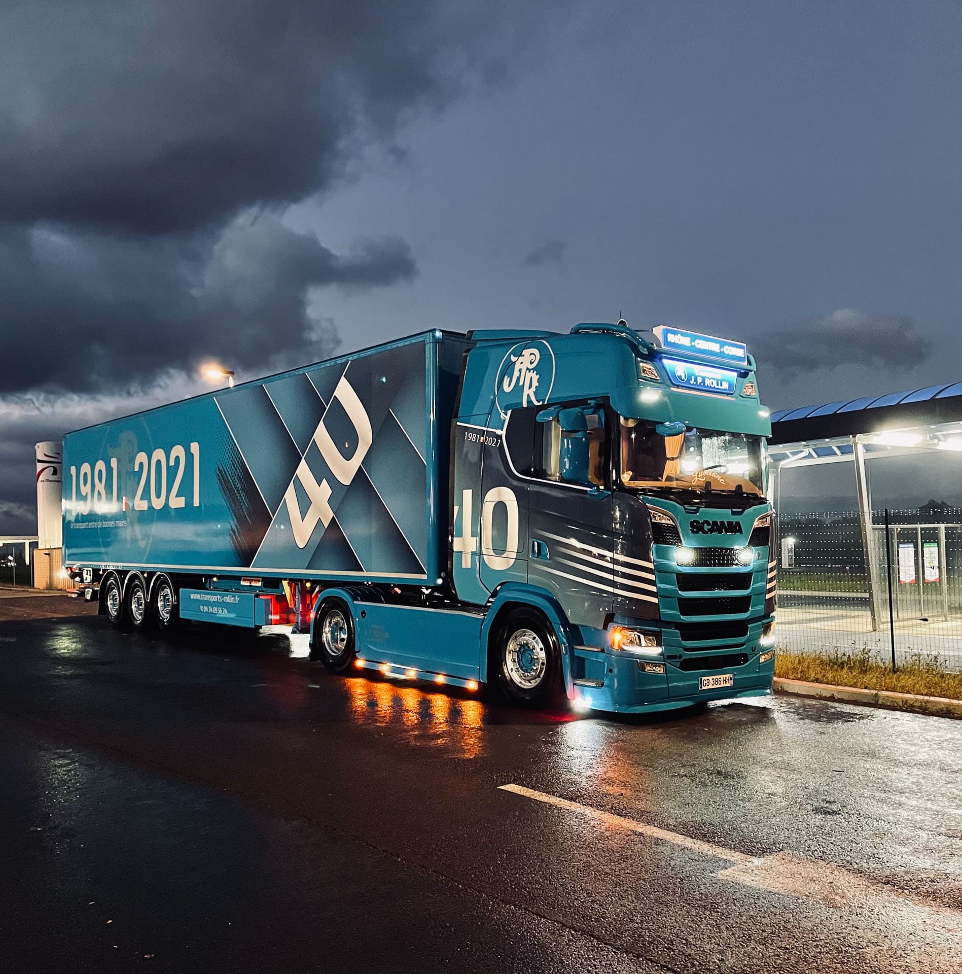 Covering de camion 40 ans