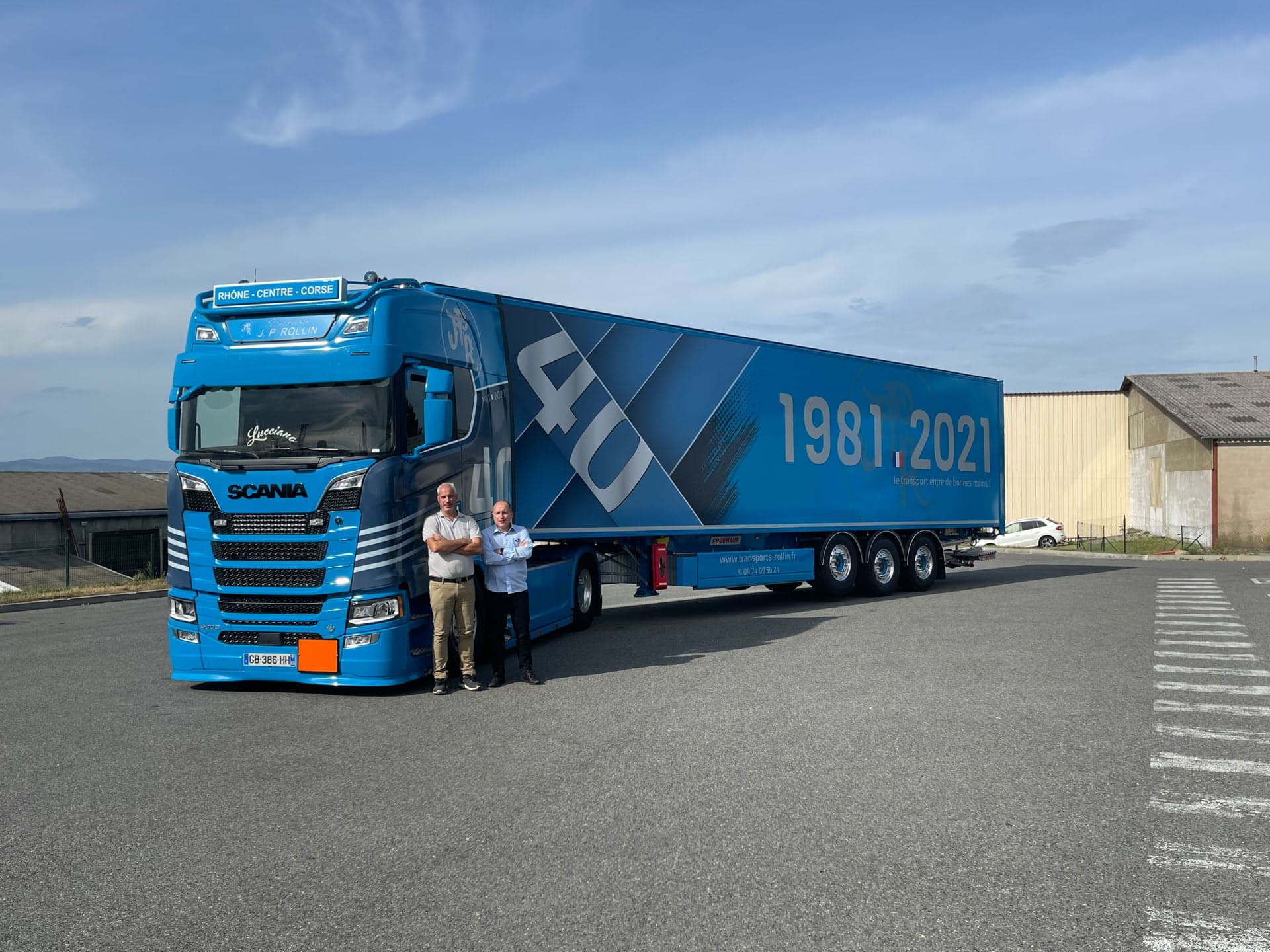 Covering de camion 40 ans