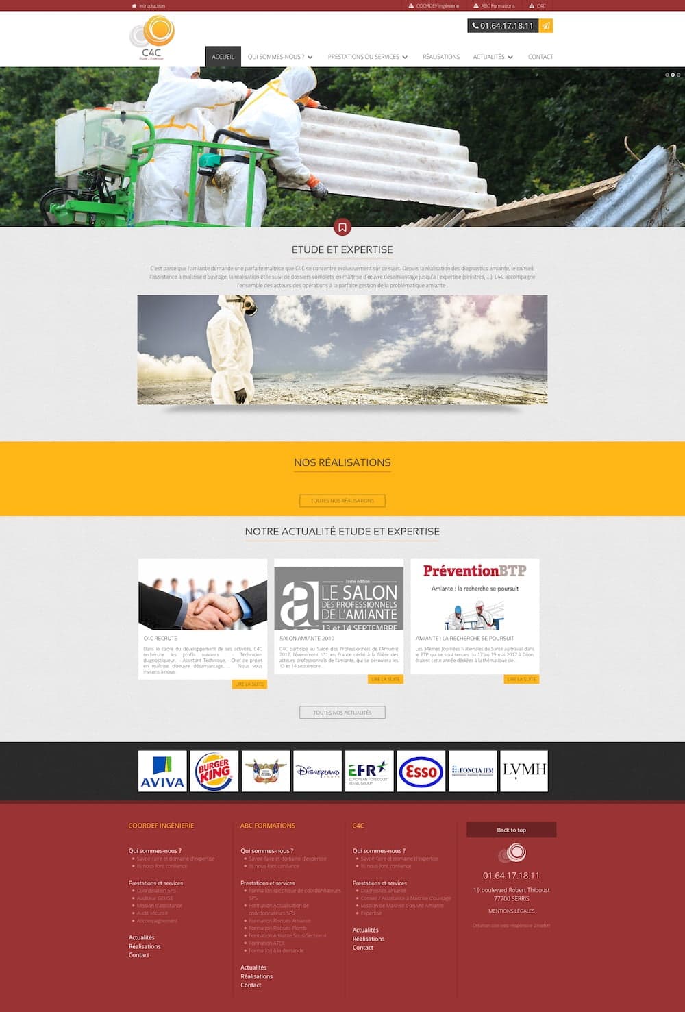 Création de site template études et expertise